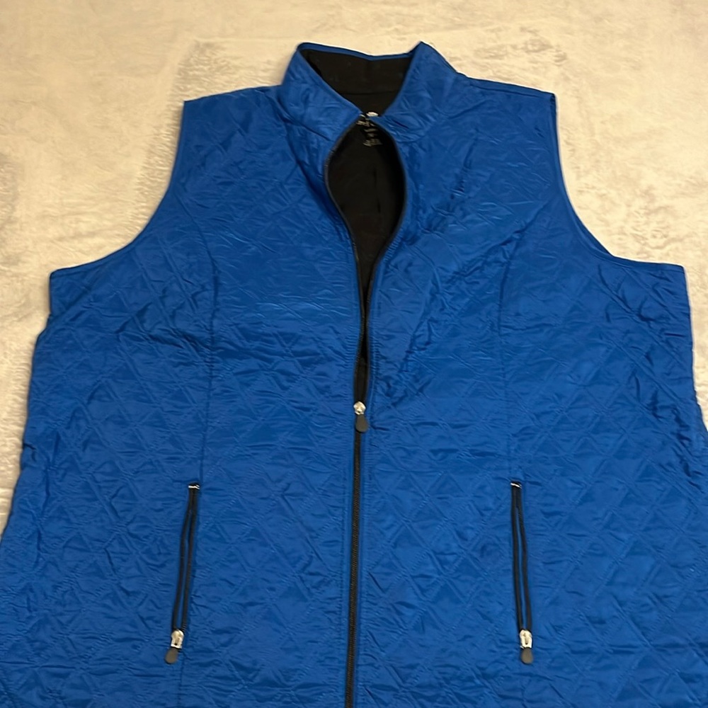 Alfred Dunner thin quilted vest